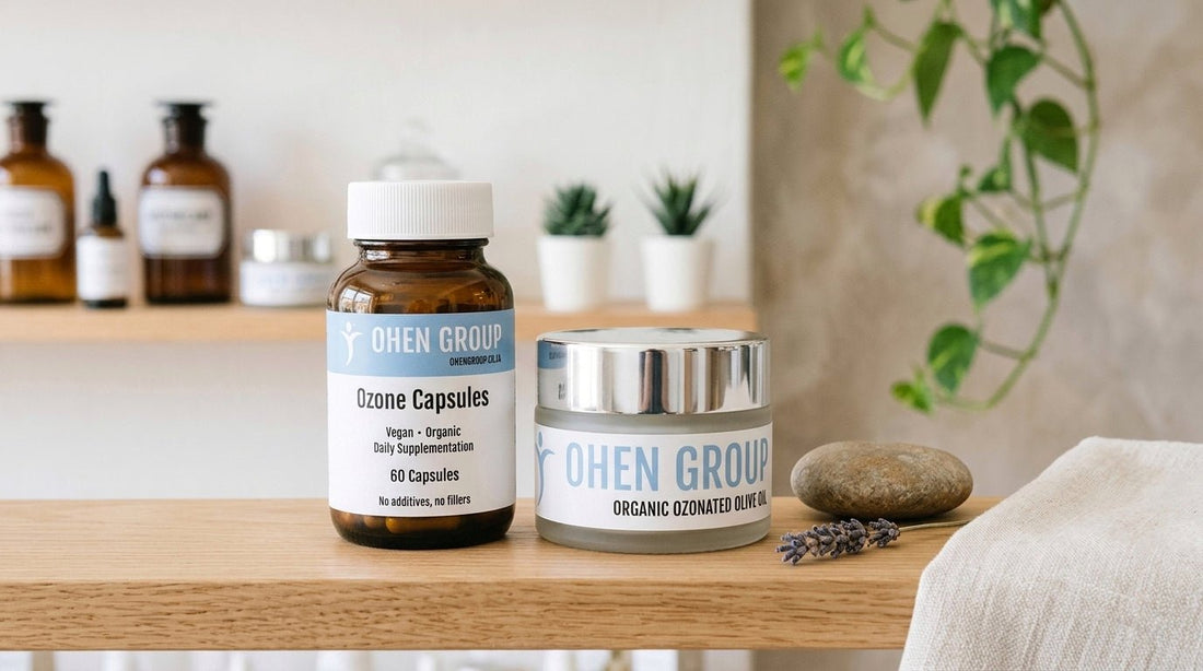Ozonated Olive Oil vs Ohen High Ozonised Capsules - Ohen Group Online Store